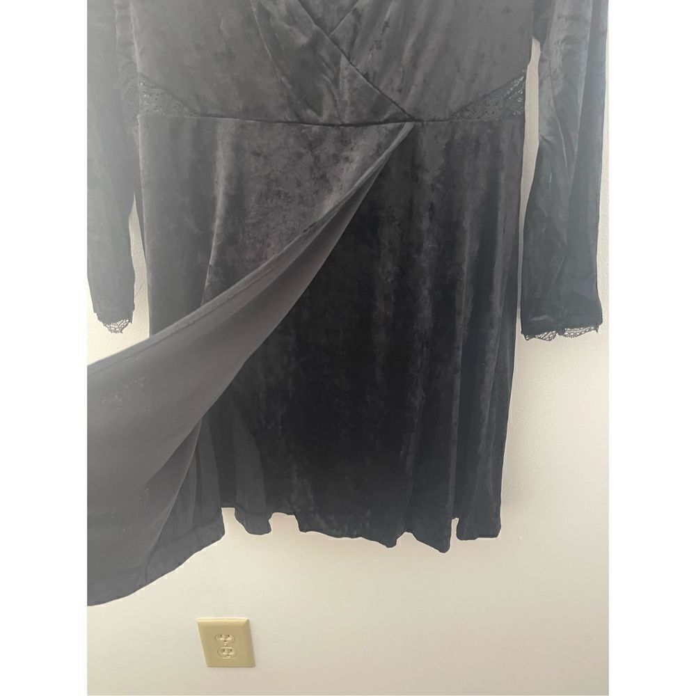 Free People Velvet Dress Size L - Picture 7 of 8